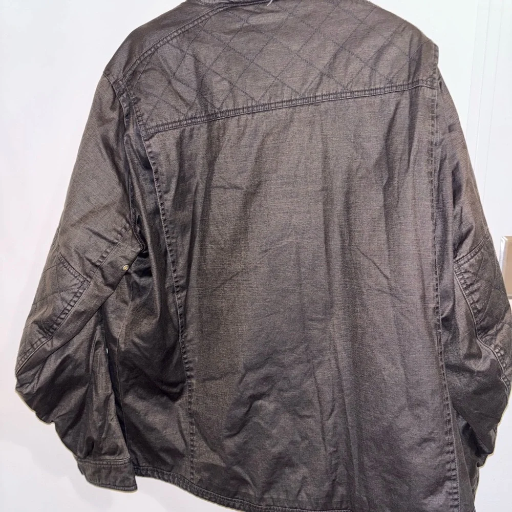 Roland Sands Design Jacket Size 3X In Dark Brown - Picture 5 of 5